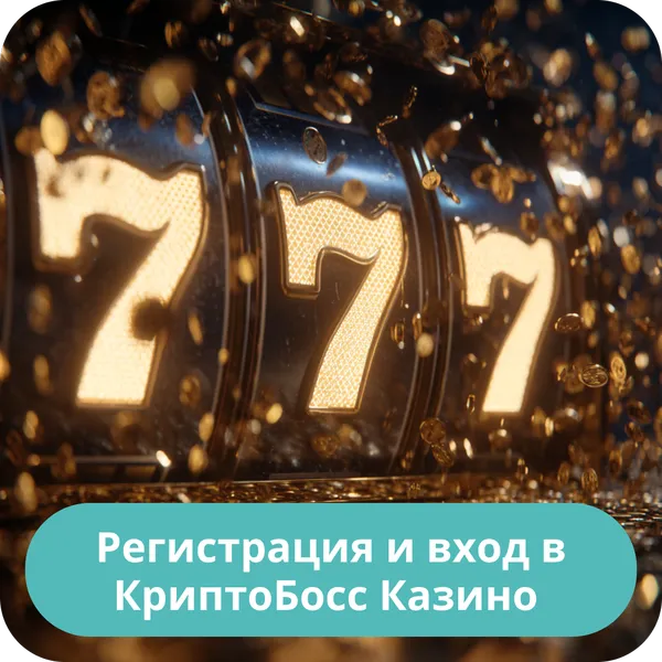 Регистрация и вход в КриптоБосс Казино