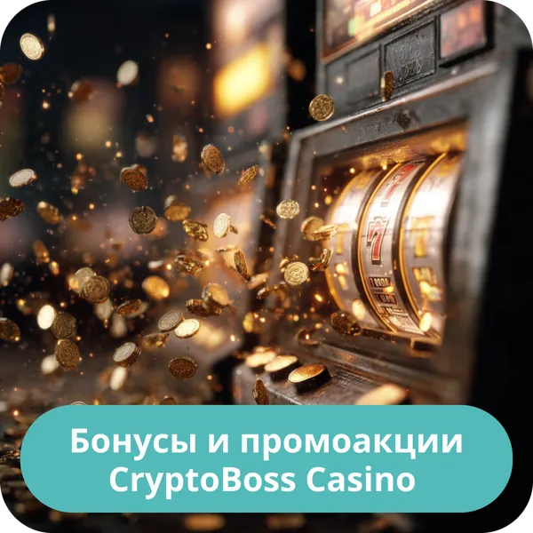 Бонусы и промоакции CryptoBoss Casino